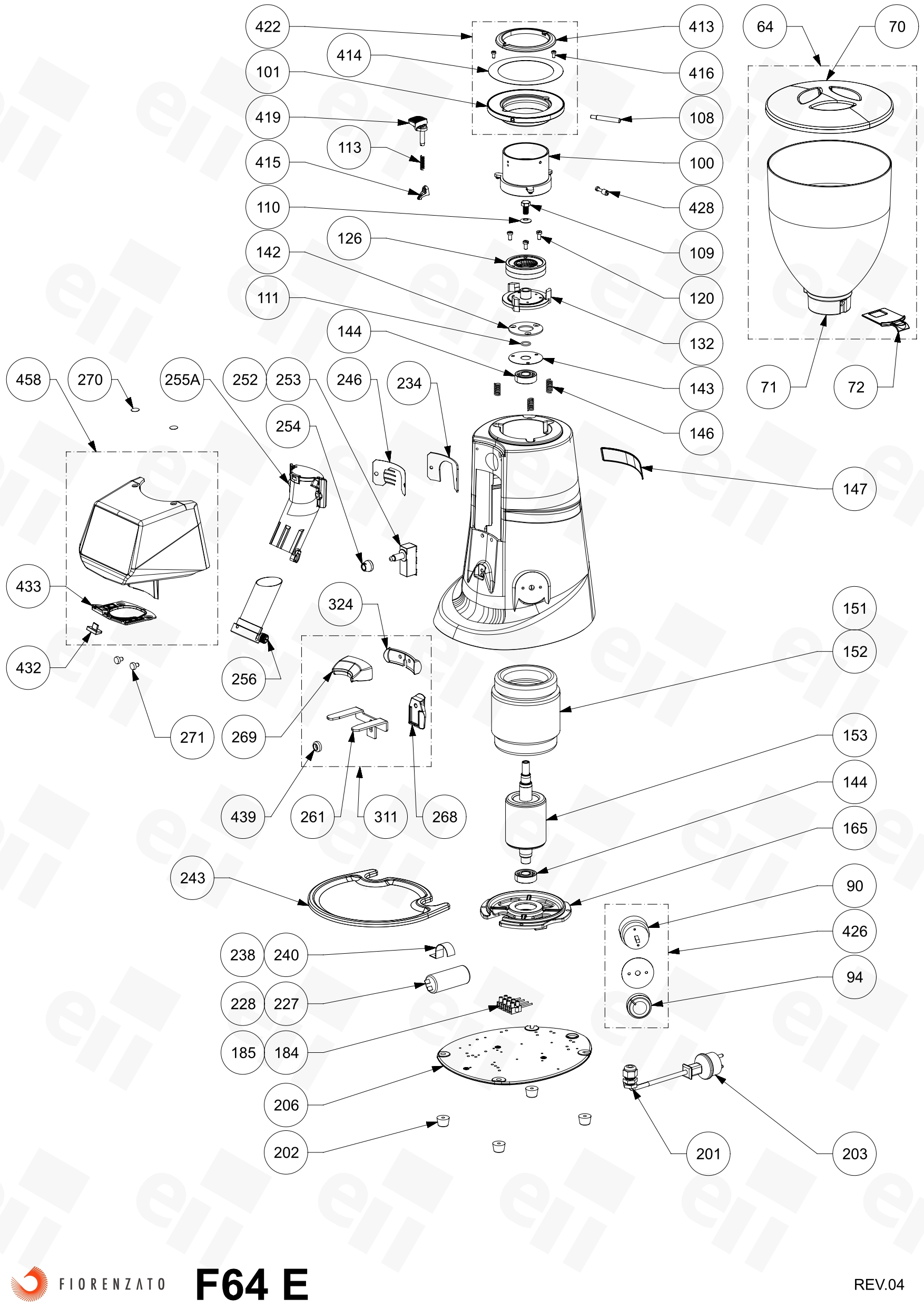 F64 E V220-V110