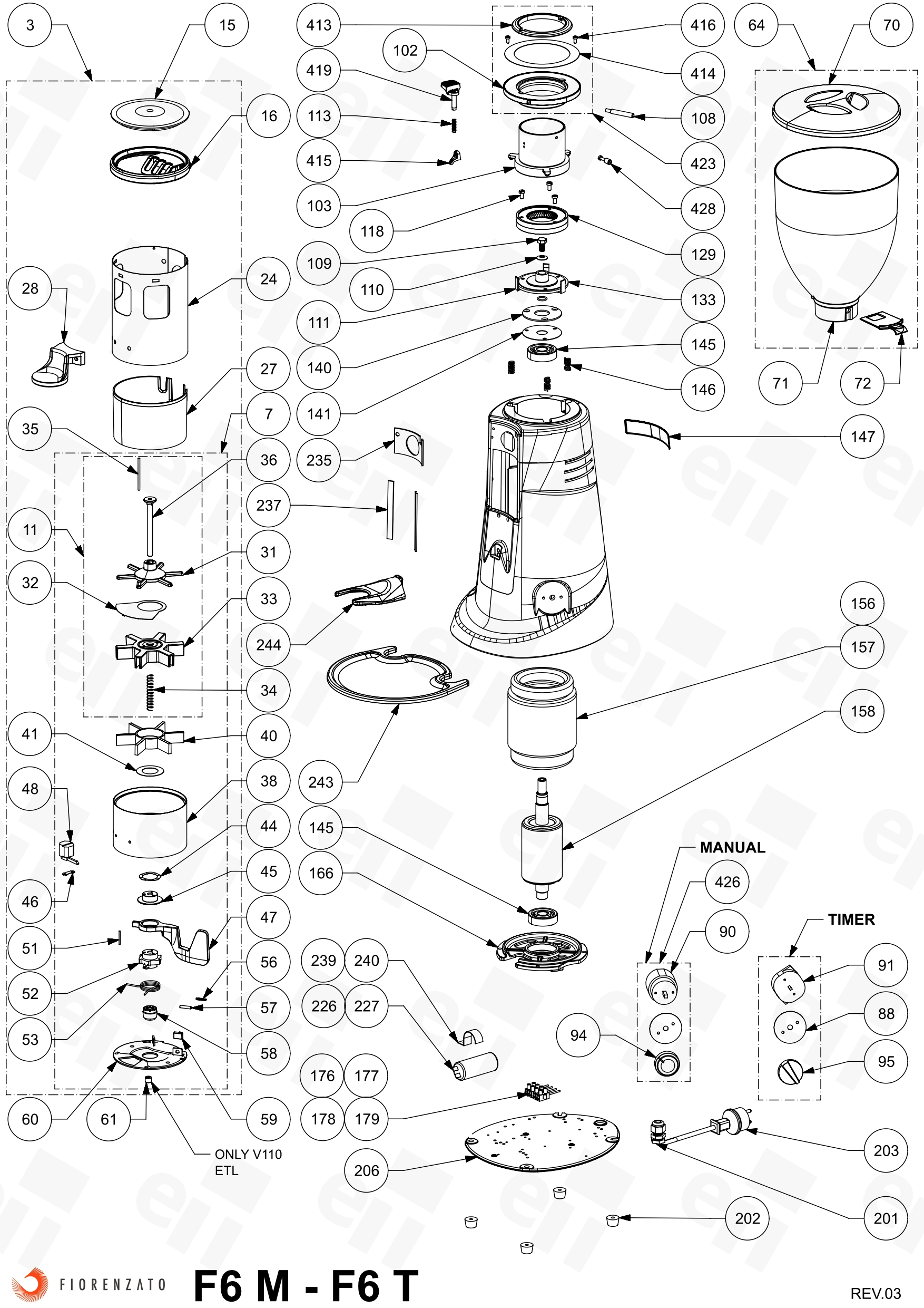 F6 M - T V220-V110